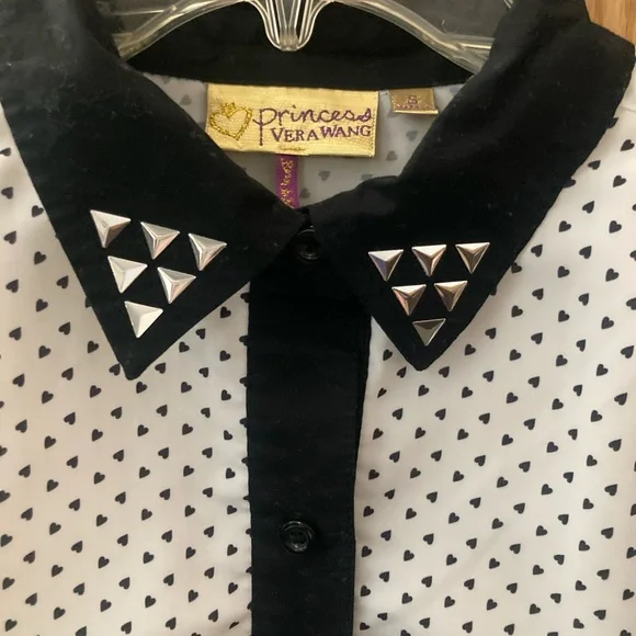 Princess Vera Wang Button Up Blouse - Picture 4 of 5